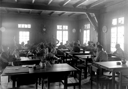 Innenansicht des neuen Soldatenhauses in Ifenthal - CH-BAR - 3240908