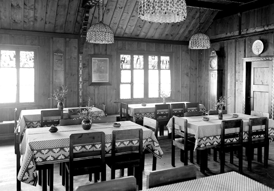 Innenansicht des Soldatenhauses in Dübendorf - CH-BAR - 3241153