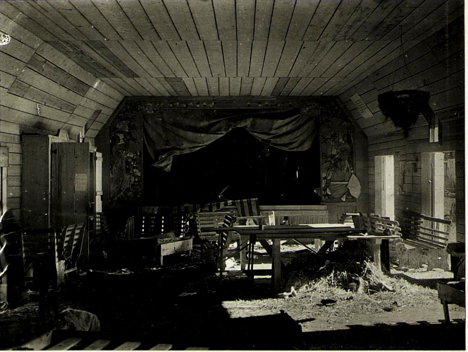 Inneres des italienischen Fronttheaters in Pian. (BildID 15419492)
