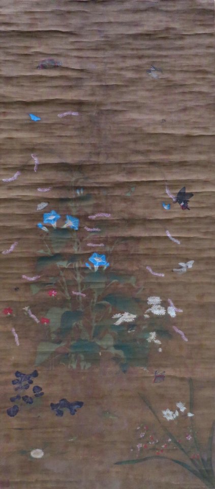 Insects and Flowers, 14th-15th century, Tokyo National Museum