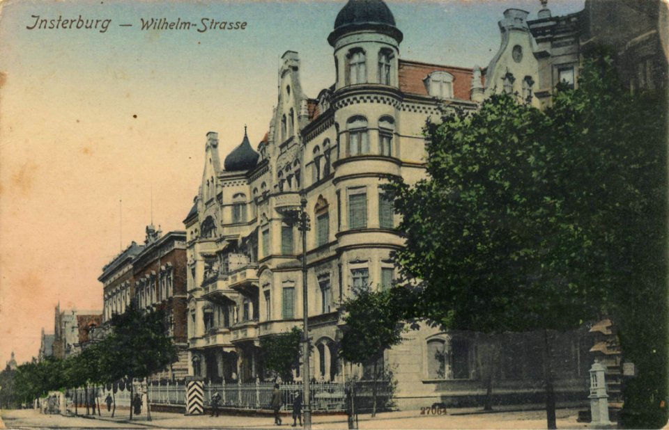 Insterburg, Ostpreußen - Wilhelmstraße (Zeno Ansichtskarten)