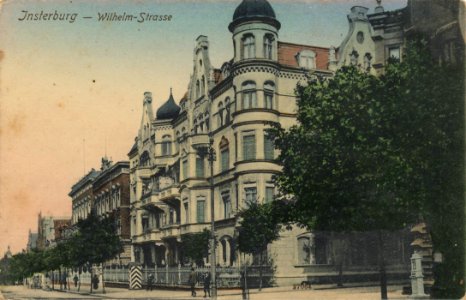 Insterburg, Ostpreußen - Wilhelmstraße (Zeno Ansichtskarten)