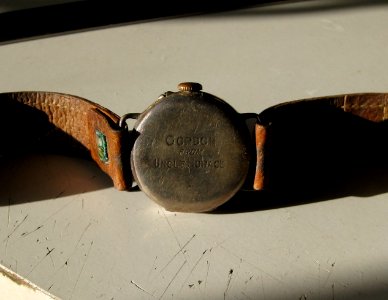 Inscribed watch