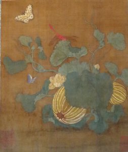 Insects and Flowers, Ming dynasty, 14th-15th century, Tokyo National Museum