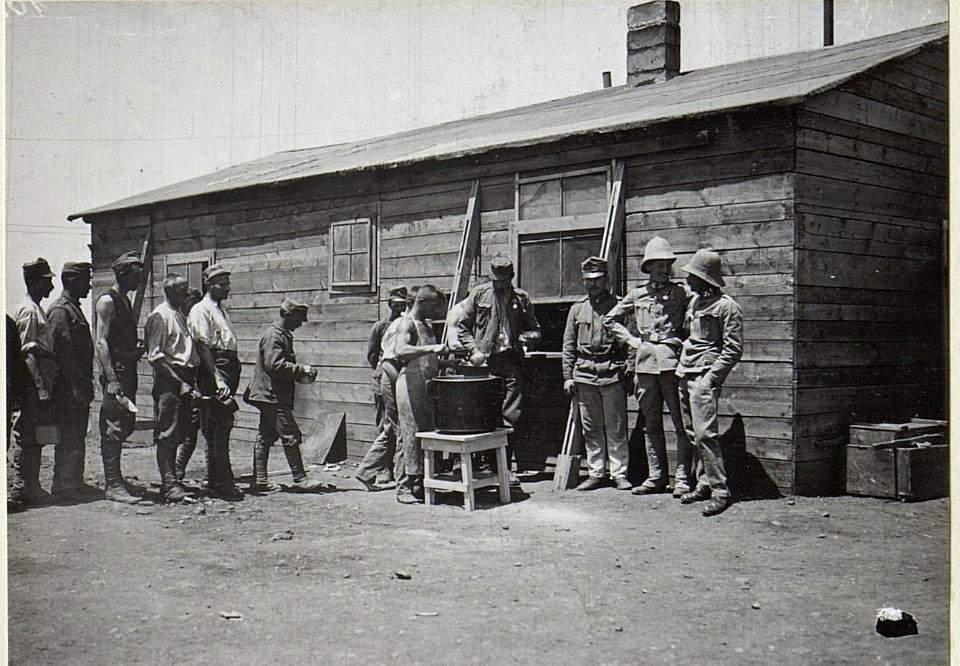 Instruktions-Detachement der kais.ottm. masch. techn. Lehr-Kompagnie in Maltepe. (Kleinasien.) (BildID 15674535)