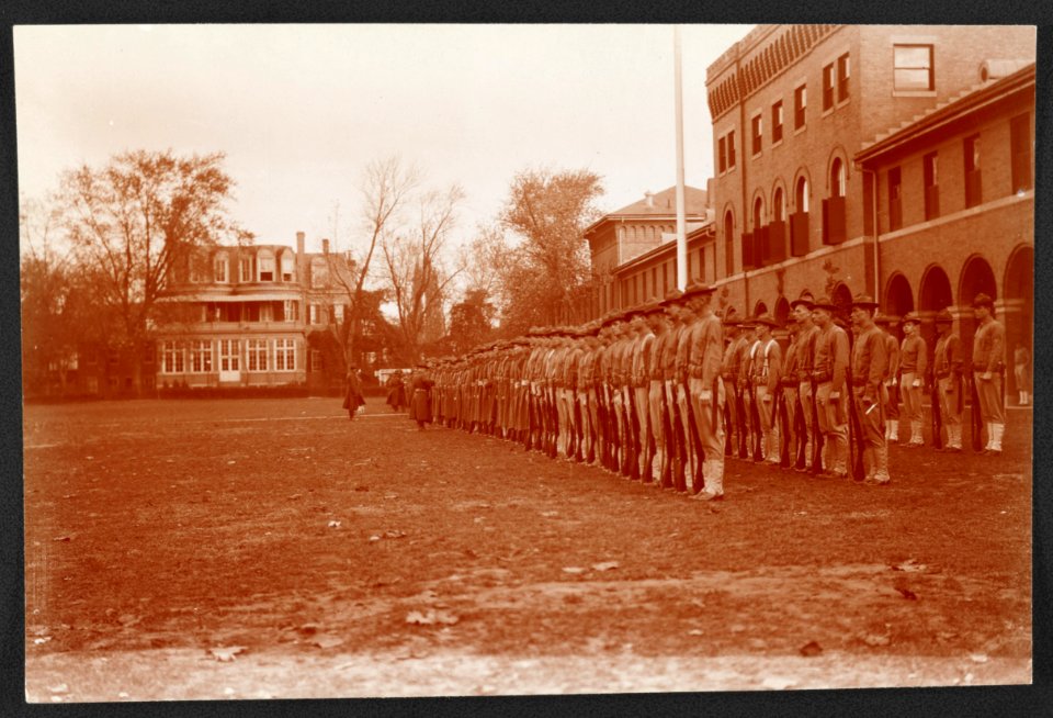 Inspection, Marine Barracks, Washington, D.C. LCCN2011661518