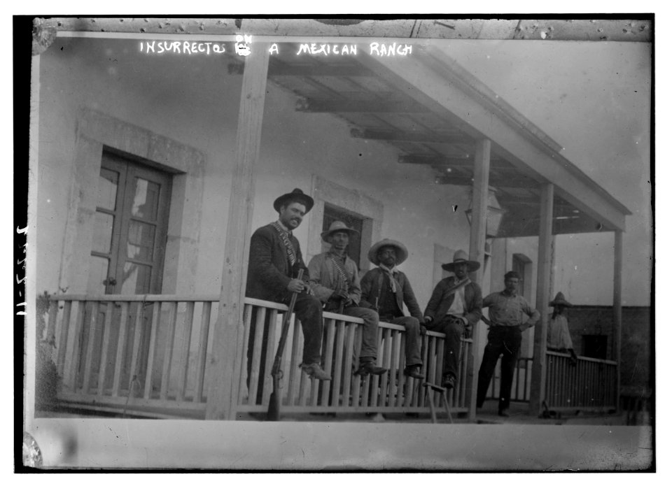 Insurrectos on a Mexican ranch LCCN2014689375