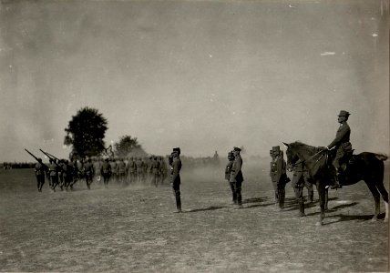 Inspizierung bei k.u.k. Inftr.Regt.88.d.GO.Böhm-Ermolli. (BildID 15532220)