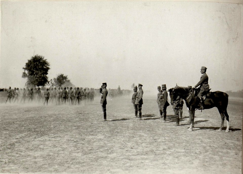Inspizierung bei k.u.k.Inftr.Regt.88.d.GO.Böhm-Ermolli. (BildID 15532248)