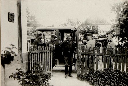 Inspizierung d.S.Exz.G.d.J.Succovati beim Korpskomdo in Narajow (BildID 15530753)
