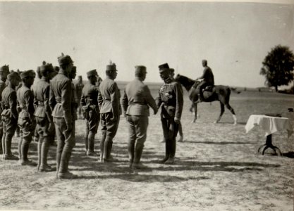 Inspizierung bei k.u.k. Inftr.Regt.88.d.GO.Böhm-Ermolli. (BildID 15532206)