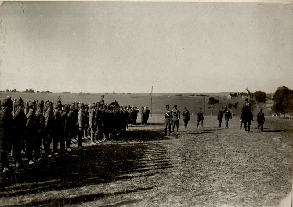 Inspizierung der k.u.k.55.Inftr.Dion d.GO.Böhm-Ermolli. (BildID 15532332)