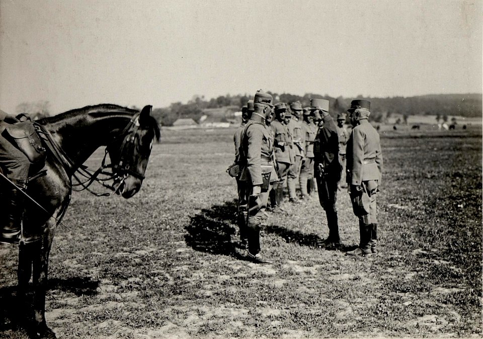 Inspizierung d.S.Exz.G.d.J.Suchovati beim J.R.81 (BildID 15530648)