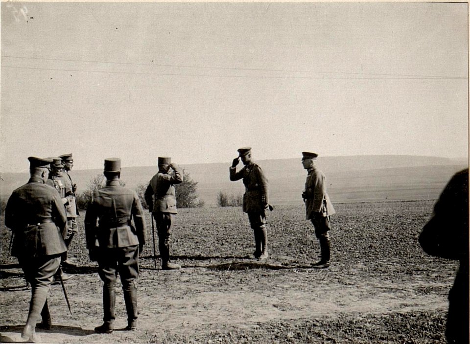 Inspizierung d.S.kais.Hoh.Prinz Oskar v.Preussen Narajow & Kinowice (BildID 15530480)