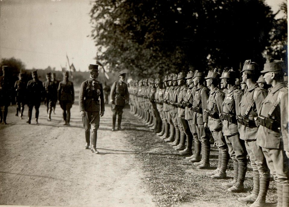 Inspizierung des XXV. Korps durch G. O. Böhm-Ermolli. (BildID 15531653)
