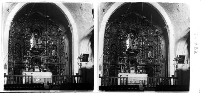 Interior d ' una església de Tagamanent photo