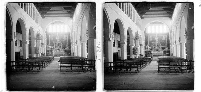 Interior d'una església a Segòvia