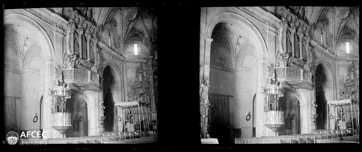 Interior de l'ermita de Vallivana