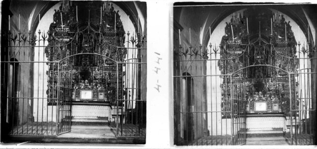 Interior de l'església de Granyena de Segarra