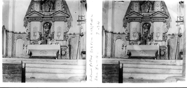 Interior de l'església de Sant Ponç