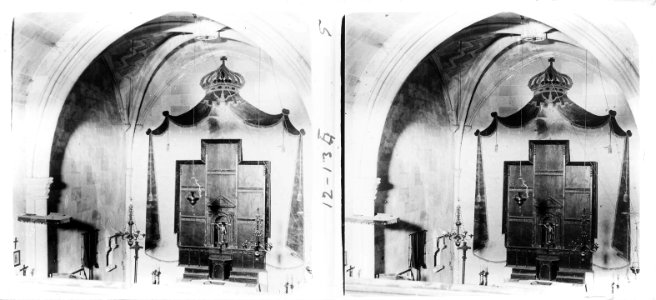 Interior de l'església de Sant Sebastià dels Gorgs (SaP 135 12)