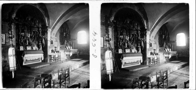 Interior de l'església de Sant Andreu dels Socarrats