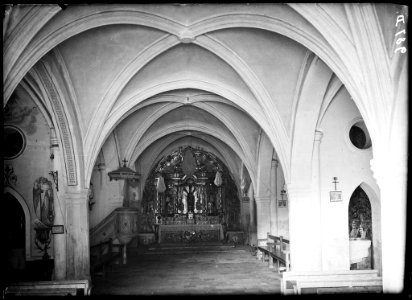 Interior de la capella de l'hospital d'Osca