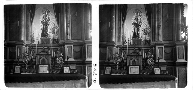Interior de la capella de Nostra Senyora de Gràcia a Puigcerdà