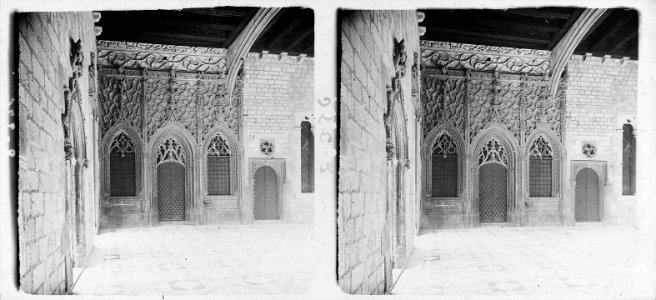 Interior de la capella de Sant Jordi
