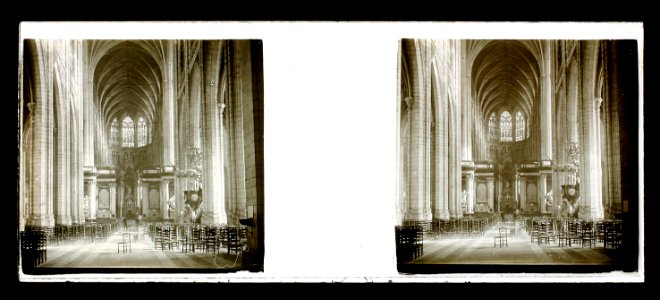 Interior de la catedral de Sant Bavó