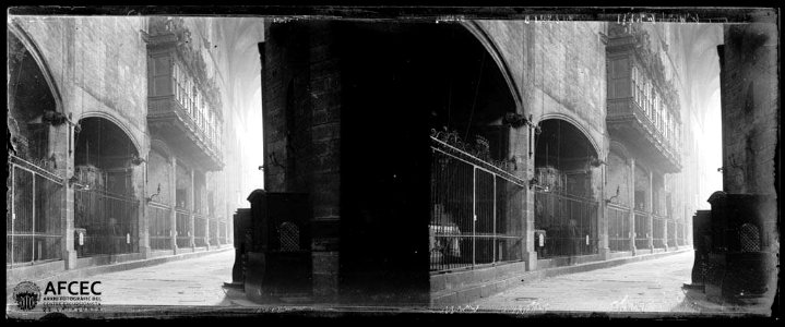 Interior de Santa Maria del Mar (AFCEC GAUSACHS B 01810)