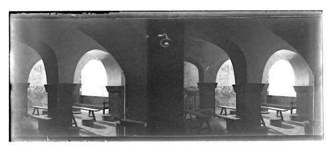 Interior de l’església de Santa Maria de la Tossa de Montbui