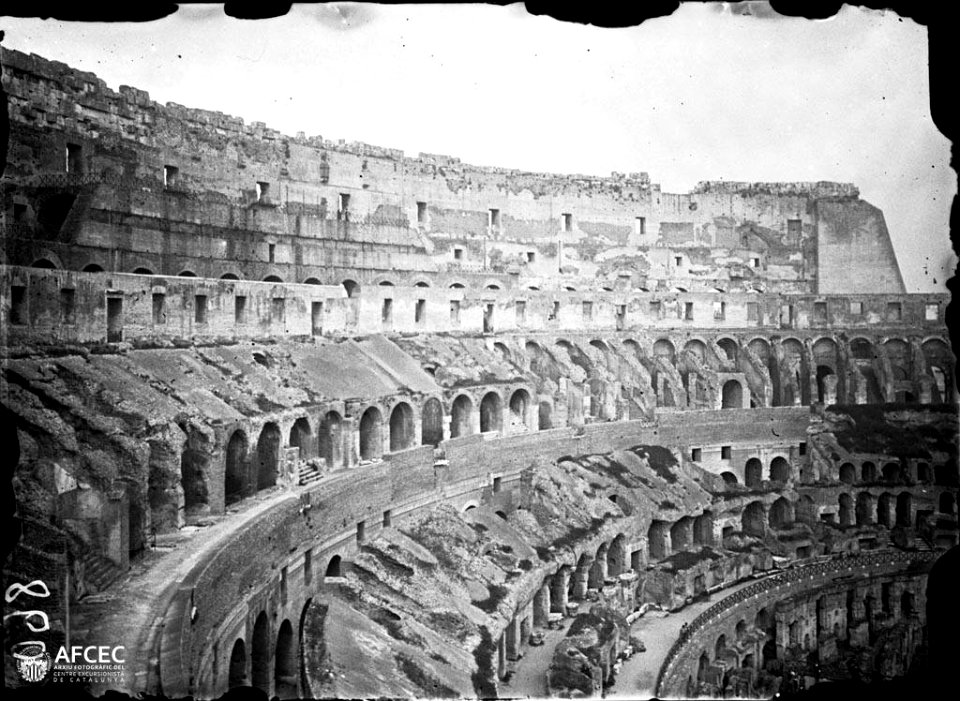 Interior del Colosseu