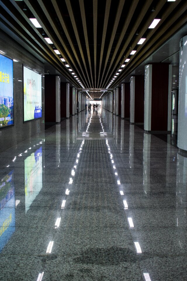 Channel the underpass vanishing point