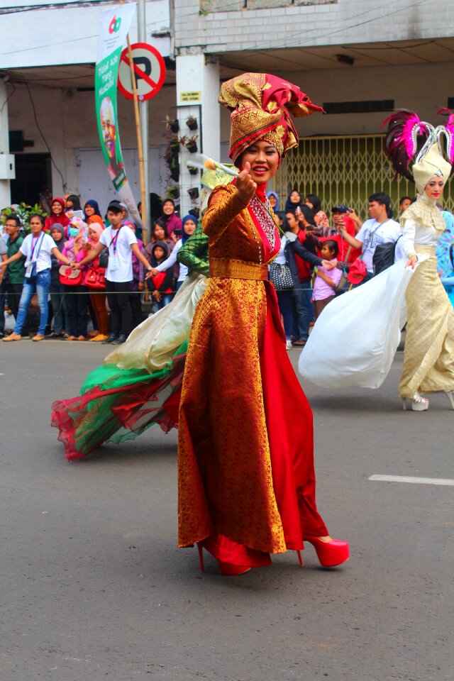 Parade costume wear