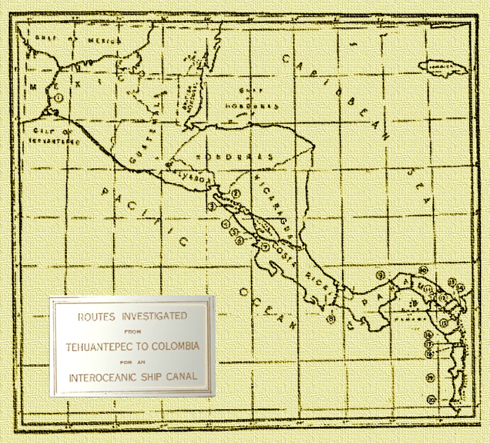 Inter Ocean Canal Routes