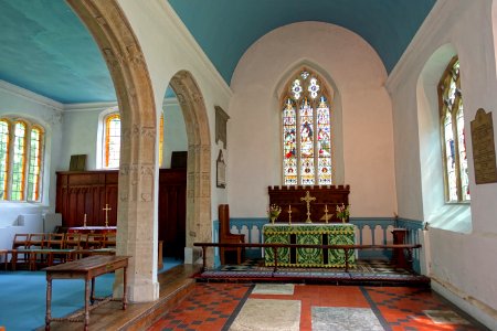 Interior - Saint Mary's Church, Stowe - Buckinghamshire, England - DSC07263 photo