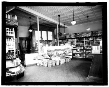 Interior of D.G.S. Store, Wash., D.C. LCCN2016824571