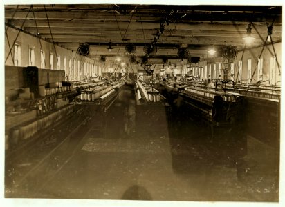 Interior of cotton mill. LOC nclc.01560