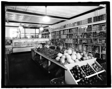 Interior of D.G.S. Store, 3925 12th St., N.E., Wash., D.C. LCCN2016824570