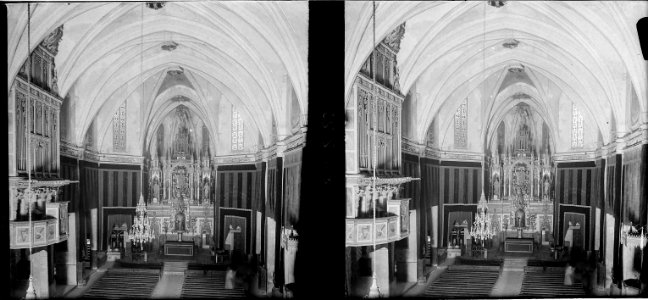 Interior de l'església de Felanitx