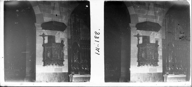 Interior d'una església de Granollers