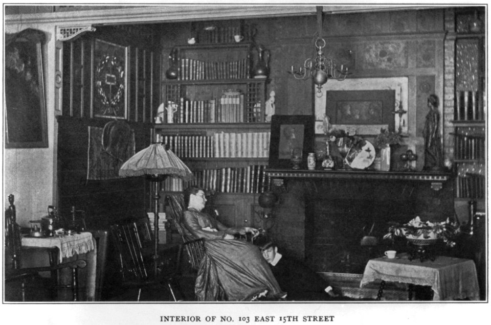 Interior of No. 103 East 15th St. LCCN2003671192