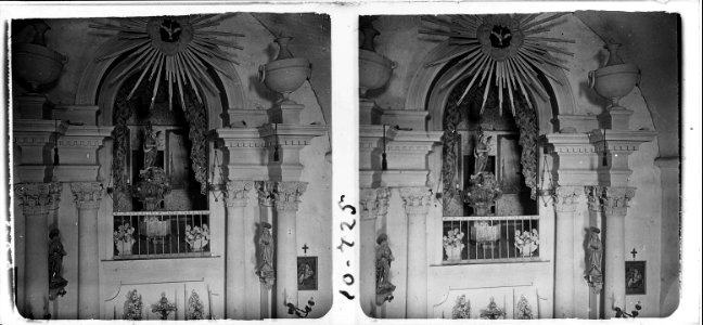 Interior de l'església de Santa Maria de l ' Om