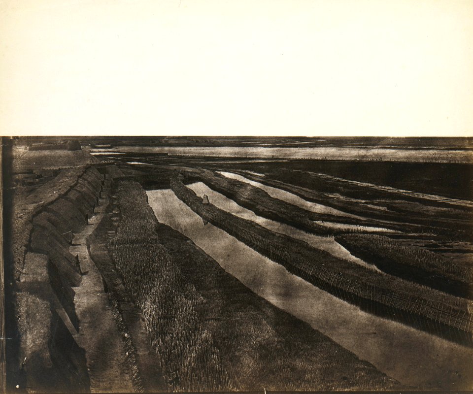 Interior of South Taku Fort and Showing the Place of Landing, June 25 1859