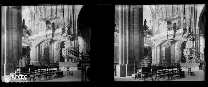 Interior de l'església de Santa Maria de Morella
