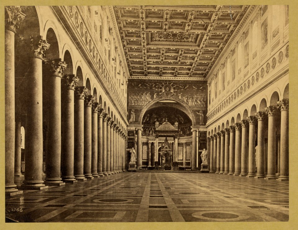 Interior of St. Paul's, Rome, by Griffiths LCCN2006681146