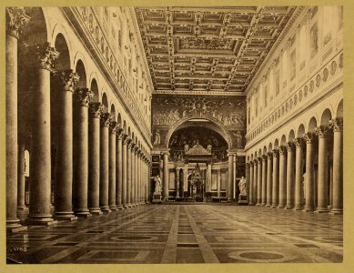 Interior of St. Paul's, Rome, by Griffiths LCCN2006681146