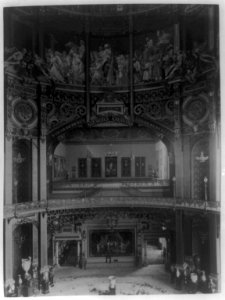 Interior of the Central Dome exhibit area, Paris Exposition, 1889 LCCN92520420
