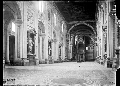 Interior de la basílica de Sant Joan del Laterà